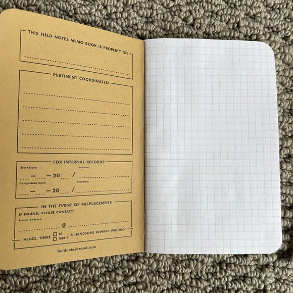 Mini Adidas Field Notes Notebook & Funny Post It Cards - Picture 3 of 8